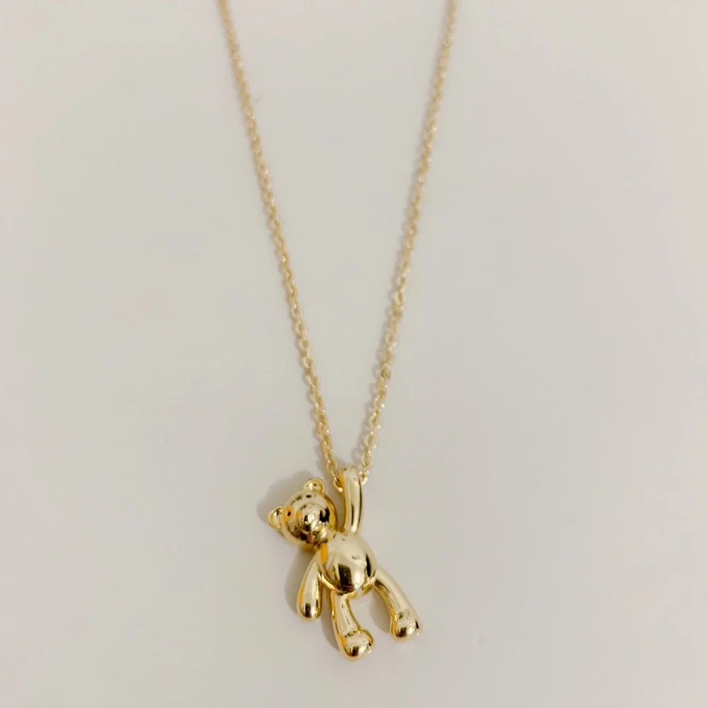 🐻Teddy Bear Necklace | 14k Gold Filled - Picture 5 of 9